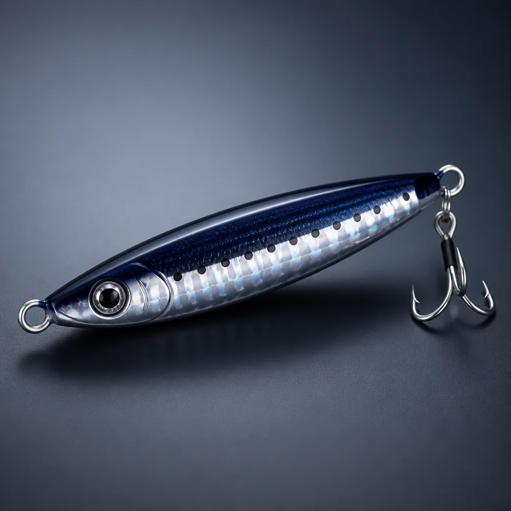 Tady jig box organized for overnight tuna trip