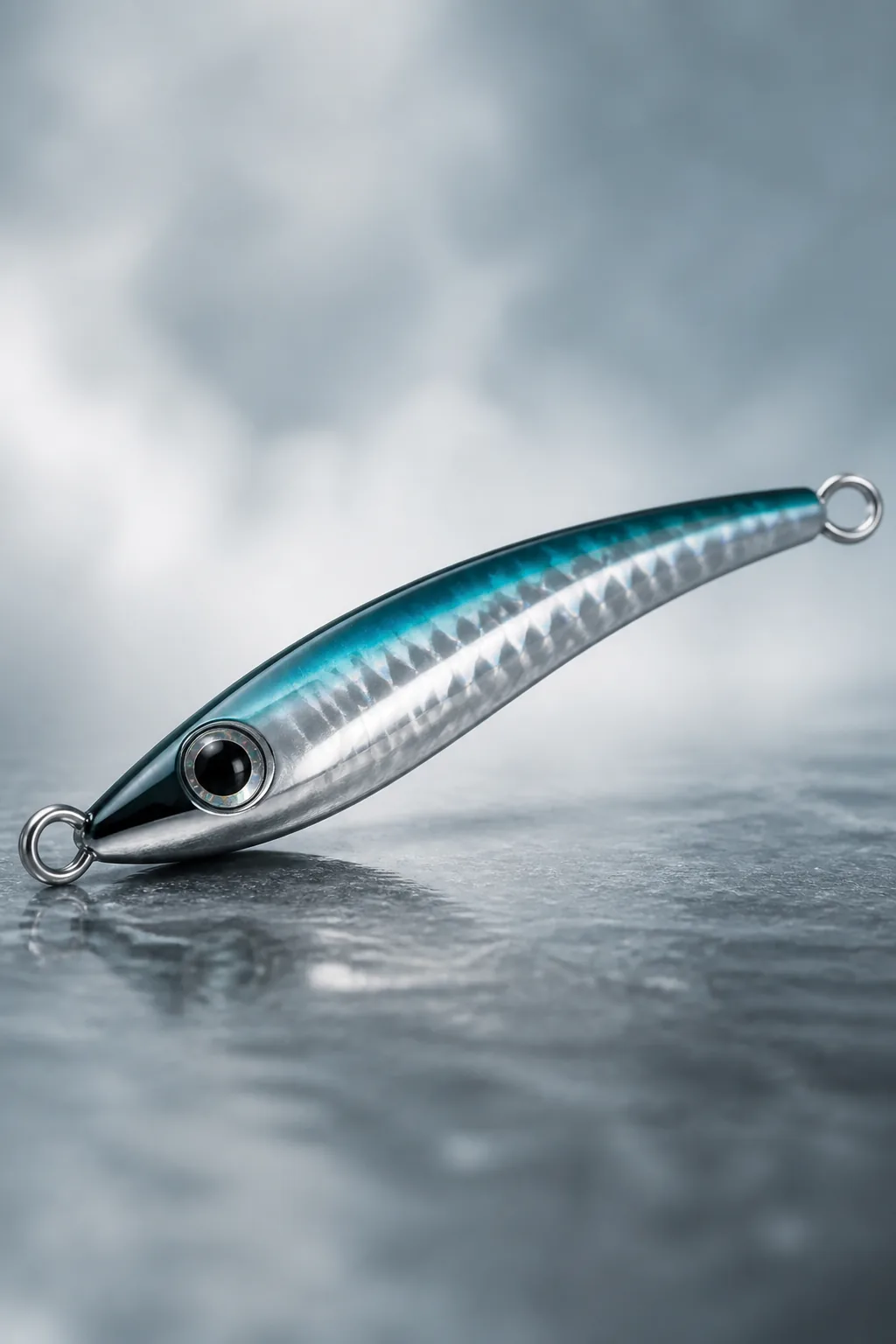 Tady TSP slow-pitch jig with wide flutter profile